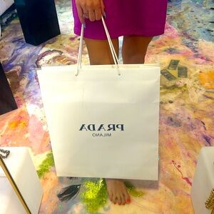 Big Prada shopping bag